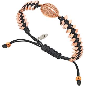 BREEZE Metal Cord Zircons Adjustable Bracelet 310040.3