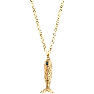 BREEZE Stainless Steel Zircons Necklace 410038.1