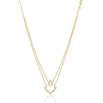 JCOU Round Minimal Silver 925 Necklace JW906G1-01
