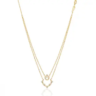 JCOU Round Minimal Silver 925 Necklace JW906G1-01