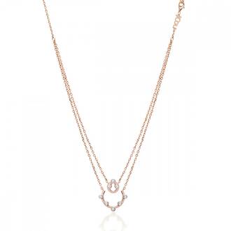 JCOU Round Minimal Silver 925 Necklace JW906R1-01