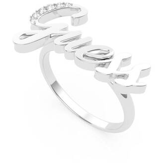 GUESS Steel Ring UBR70019