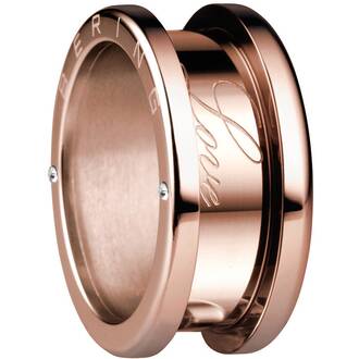BERING Arctic Symphony Stainless Steel Ring 520-30-X4