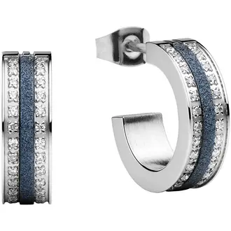 BERING Arctic Symphony Σκουλαρίκα Από Ανοξείδωτο Ατσάλι Με Swarovski 723-197-05