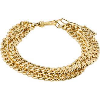 PILGRIM Authenticity Chain Gold-Plated Bracelet 122132002