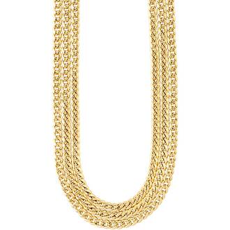 PILGRIM Authenticity Curb Chain Gold-Platet Necklace 122132011
