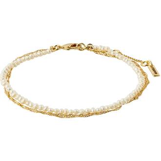 PILGRIM Beauty Freshwater Pearl Gold-Plated Bracelet 132132002
