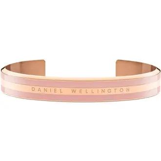 DANIEL WELLINGTON Classic Ροζ Χρυσό Βραχιόλι Από Ανοξείδωτο Ατσάλι Και Σμάλτο DW00400010