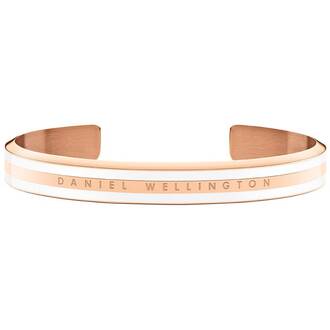 DANIEL WELLINGTON Classic Slim Ροζ Χρυσό Βραχιόλι Από Ανοξείδωτο Ατσάλι Και Σμάλτο DW00400067