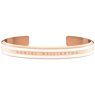DANIEL WELLINGTON Classic Slim Ροζ Χρυσό Βραχιόλι Από Ανοξείδωτο Ατσάλι Και Σμάλτο DW00400067