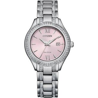 CITIZEN Silhouette Eco-Drive Crystals FE1230-51X