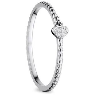 BERING Arctic Symphony Stainless Steel Ring 562-19-X0