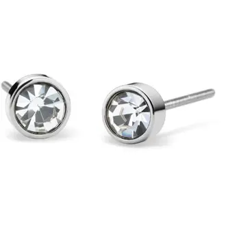 BERING Arctic Symphony Σκουλαρίκα Από Ανοξείδωτο Ατσάλι Με Swarovski 709-171-05