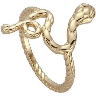 JUST CAVALLI Sempre Gold Stainless Steel Ring JCRG009502