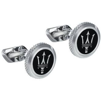 MASERATI Stainless Steel Cufflinks JM416AIL03