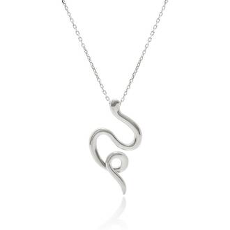 JCOU Like The Wind Silver 925 Necklace JW907S1-00