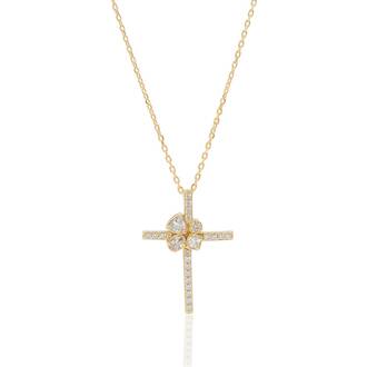 JCOU Multi Stone Silver 925 Necklace JW909G1-01