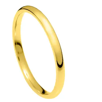 STERGIADIS Βέρα Κλασσική Σε Κίτρινο Χρυσό K14 49-GOLD