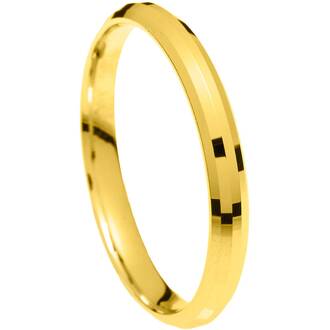 STERGIADIS Βέρα Κλασσική Σε Κίτρινο Χρυσό K14 55-GOLD