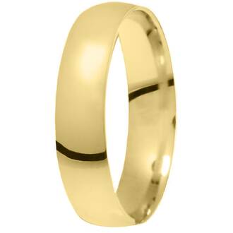 STERGIADIS Βέρα Κλασσική Σε Κίτρινο Χρυσό K14 HR3B-GOLD