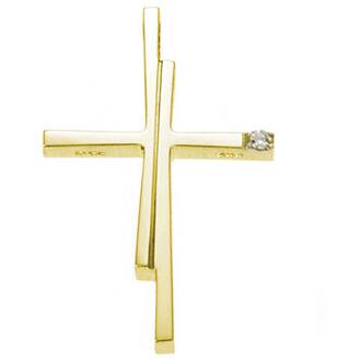 TRIANTOS Yellow Gold Cross 14K 1.1.1334Y
