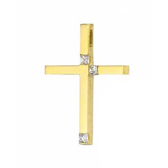 TRIANTOS Yellow Gold Cross 14K 1.1.1369Y