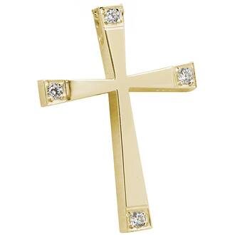 TRIANTOS Yellow Gold Cross 14K 1.1.1380Y