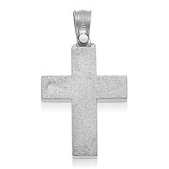 TRIANTOS White Gold Cross 14K 1.2.1069W