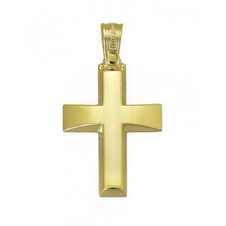 TRIANTOS Yellow Gold Cross 14K 1.2.1095Y