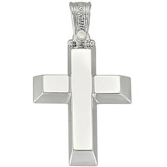 TRIANTOS White Gold Cross 14K 1.2.1190W