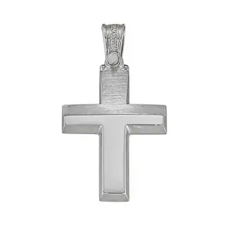 TRIANTOS Σταυρός Σε Λευκό Χρυσό 14K 1.2.1196W