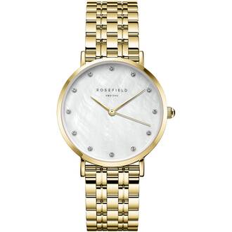 ROSEFIELD The Upper East Side Crystals MOP Steel Gold UWGSG-U31