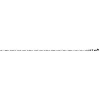 ALORO White Gold Chain 14K ΑΣΔ040-50