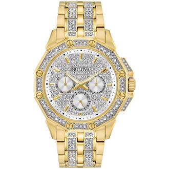 BULOVA Crystal Multifunction 98C126