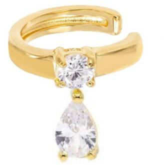 LAURA P. Glamour Silver 925 Earcuff EA0014GB