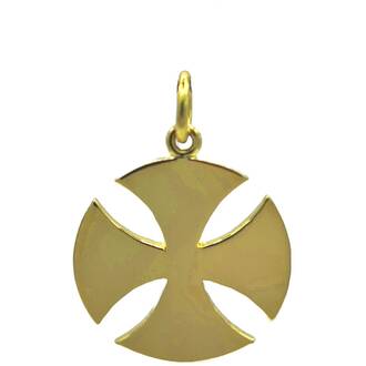 KALOUSTIAN Yellow Gold Cross 14K KALST02