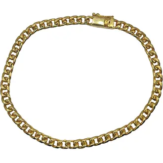 KALOUSTIAN Βραχιόλι Σε Κίτρινο Χρυσό 14K 22cm KALST04