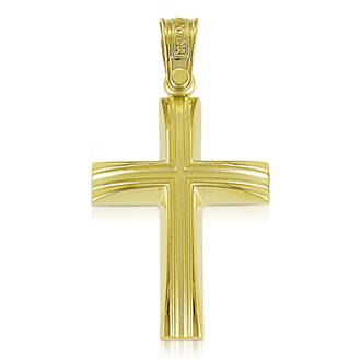TRIANTOS Yellow Gold Cross 14K 1.2.1063Y
