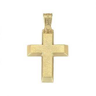 TRIANTOS Yellow Gold Cross 14K 1.7.1003Y
