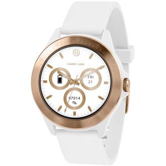 HARRY LIME Series 07 Smartwatch Step Tracker White Strap HA07-2004