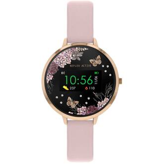 REFLEX ACTIVE Series 03 Smartwatch Blush Butterfly Pink Strap RA03-2014