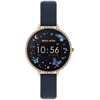 REFLEX ACTIVE Series 03 Smartwatch Night Sky Navy Strap RA03-2126