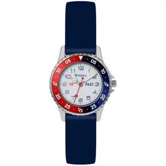 TIKKERS Boys Navy Strap Time Teacher ATK1040