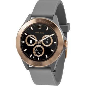 HARRY LIME Series 07 Smartwatch Step Tracker Grey Strap HA07-2008