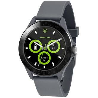 HARRY LIME Series 07 Smartwatch Step Tracker Grey Strap HA07-2010