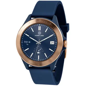 HARRY LIME Series 07 Smartwatch Step Tracker Navy Strap HA07-2012