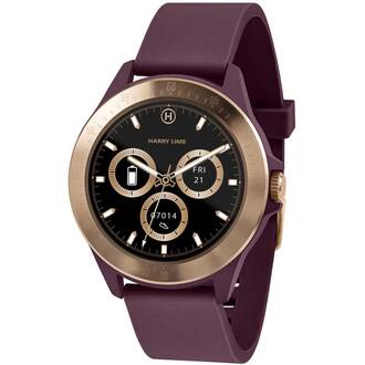 HARRY LIME Series 07 Smartwatch Step Tracker Berry Strap HA07-2016