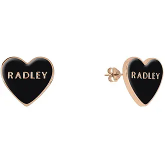 RADLEY LONDON Love Letters Ροζ Χρυσά Σκουλαρίκια Από Ατσάλι RYJ1230S