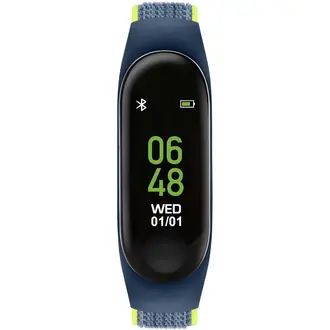 TIKKERS Series 1 Smartwatch Blue Canvas Strap TKS01-0012