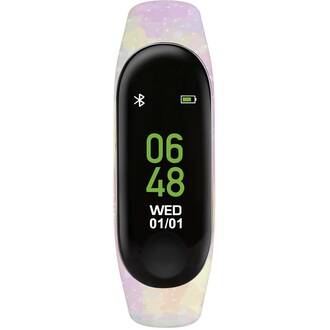 TIKKERS Series 1 Smartwatch Pink Galaxy Strap Με Μενταγιόν Και Τσαντάκι TKS01-0014-SET